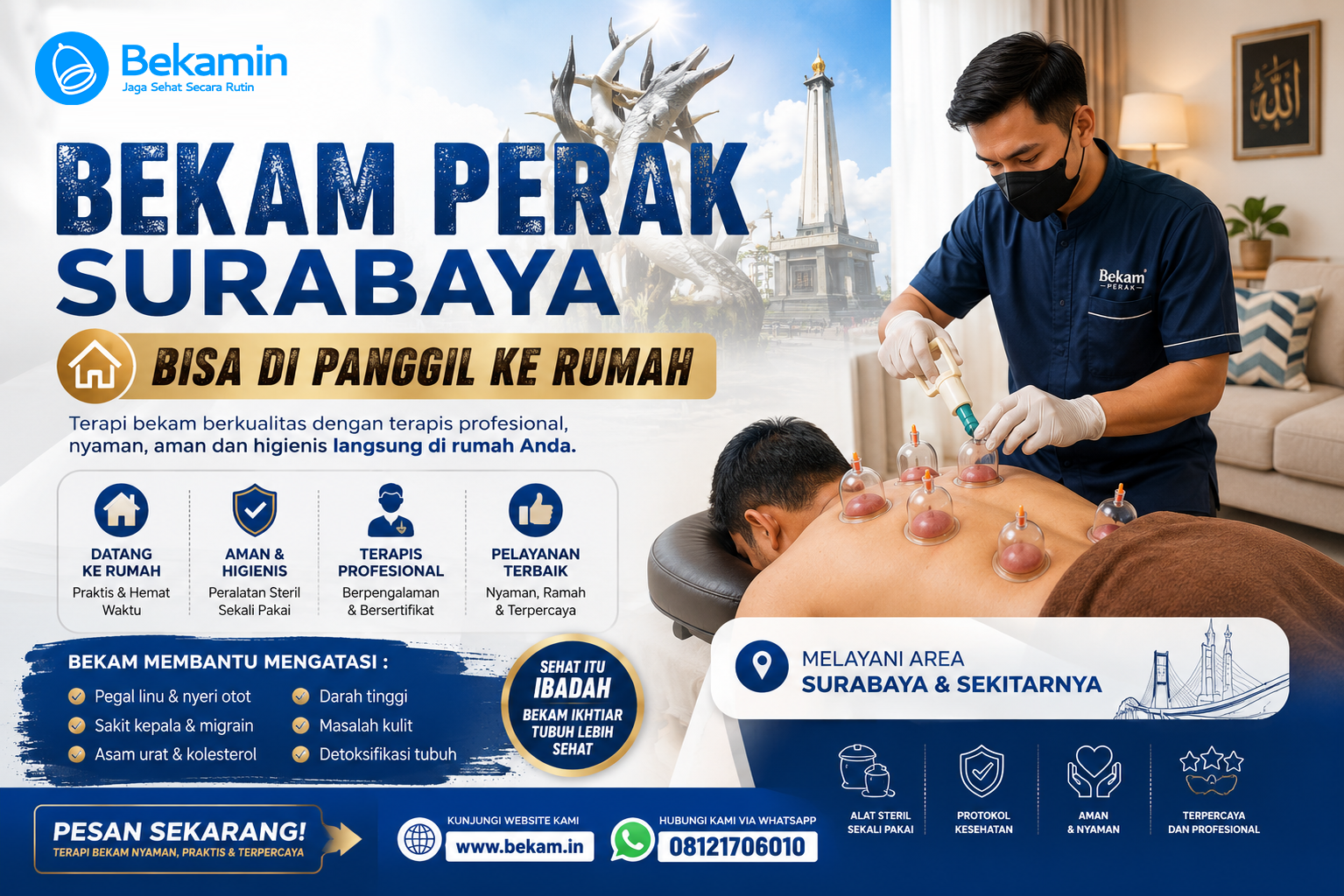 Bekam Perak Surabaya dan Bekam Homecare Bekamin